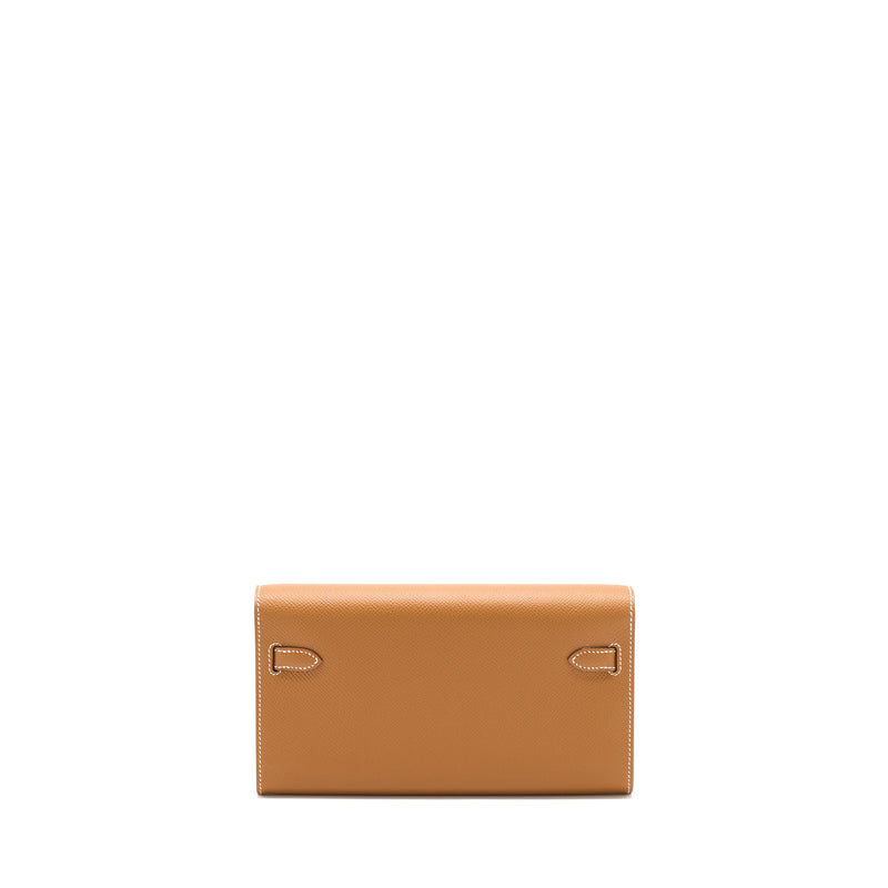 Hermes Kelly To Go Epsom Gold SHW Stamp Z