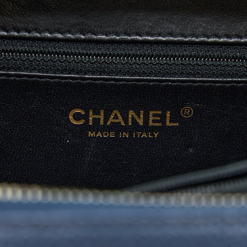 Chanel Medium Filigree Vanity Camera Bag Caviar Blue/Black GHW
