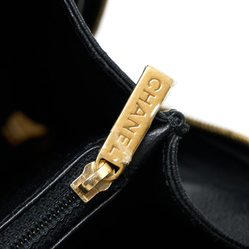Chanel Medium Filigree Vanity Camera Bag Caviar Blue/Black GHW