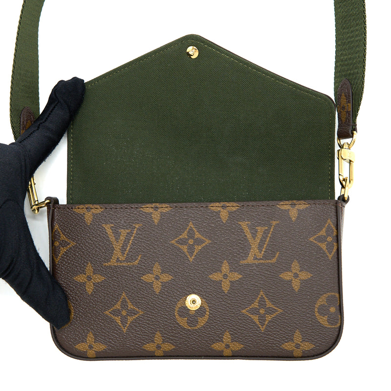 Louis Vuitton Monogram Canvas Felicie Strap & Go Crossbody Bag