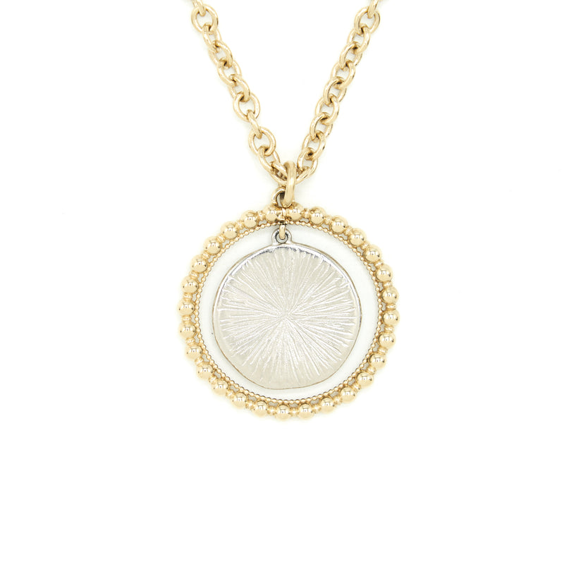 Chanel Giant Round CC Necklace