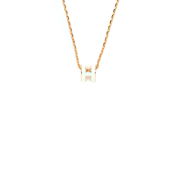 Hermes Mini Pop H Pendant Vert Fizz RGHW