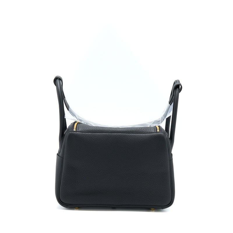 Hermes Lindy 26 Clemence Black GHW Stamp U
