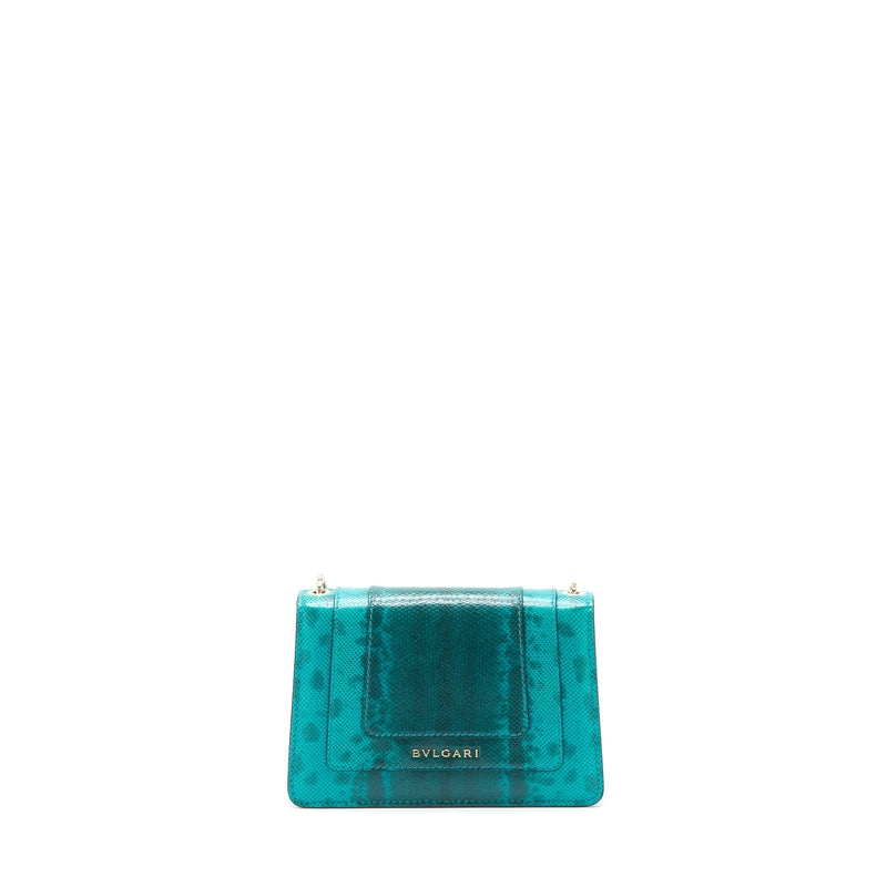 Bvalgari Serpenti Forever Crossbody Mini Bag Karung Green