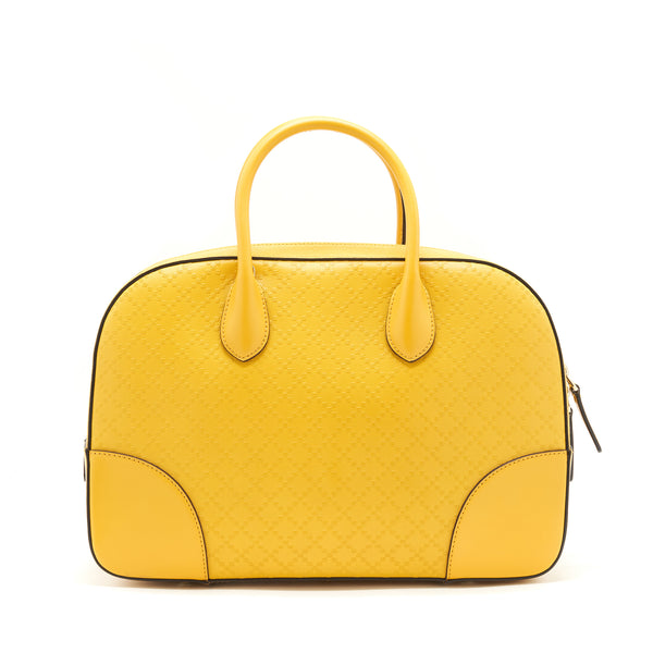 Gucci Large Bowling Bag Yellow