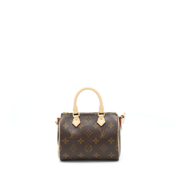 Louis Vuitton Nano Speedy Monogram Canvas GHW