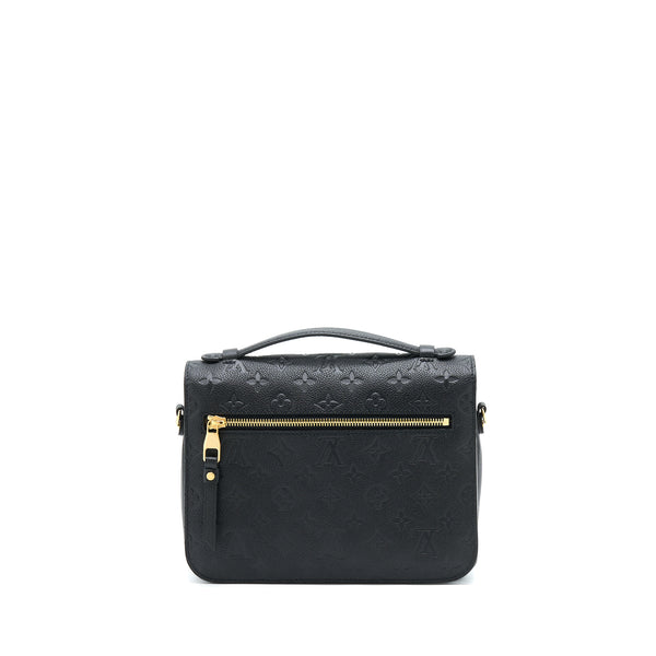 Louis Vuitton Pochette Métis Monogram Empreinte Black GHW