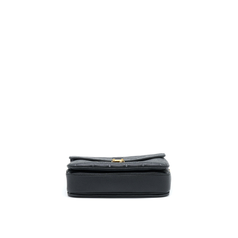 Louis Vuitton Pochette Métis Monogram Empreinte Black GHW