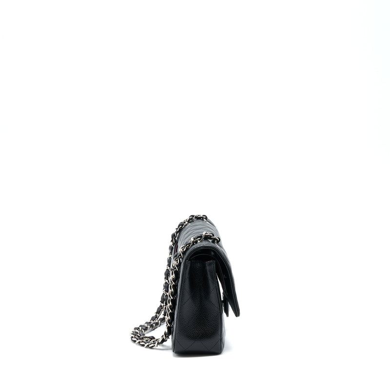 Chanel Classic Double Flap Bag Caviar Black SHW