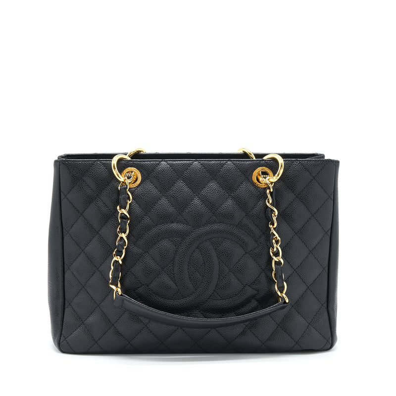 Chanel Grand Shopping Tote Bag Caviar Black GHW