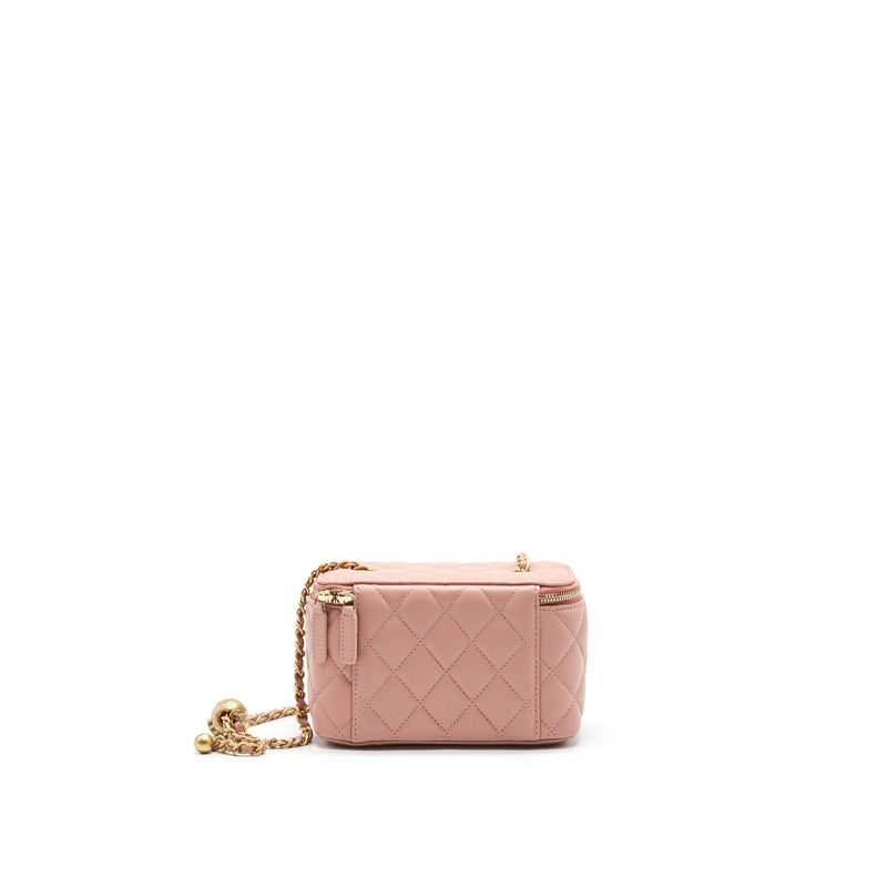 Chanel 21B Dark Pink Pearl Crush Rectangular Vanity
