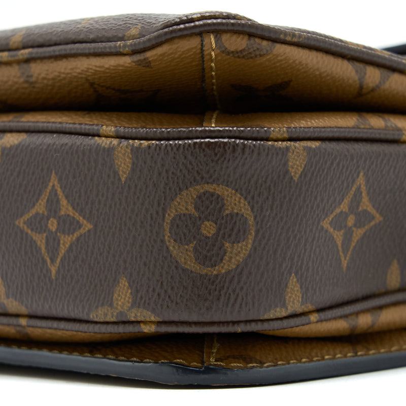 Louis Vuitton Pochette Metis Monogram Reverse Canvas GHW