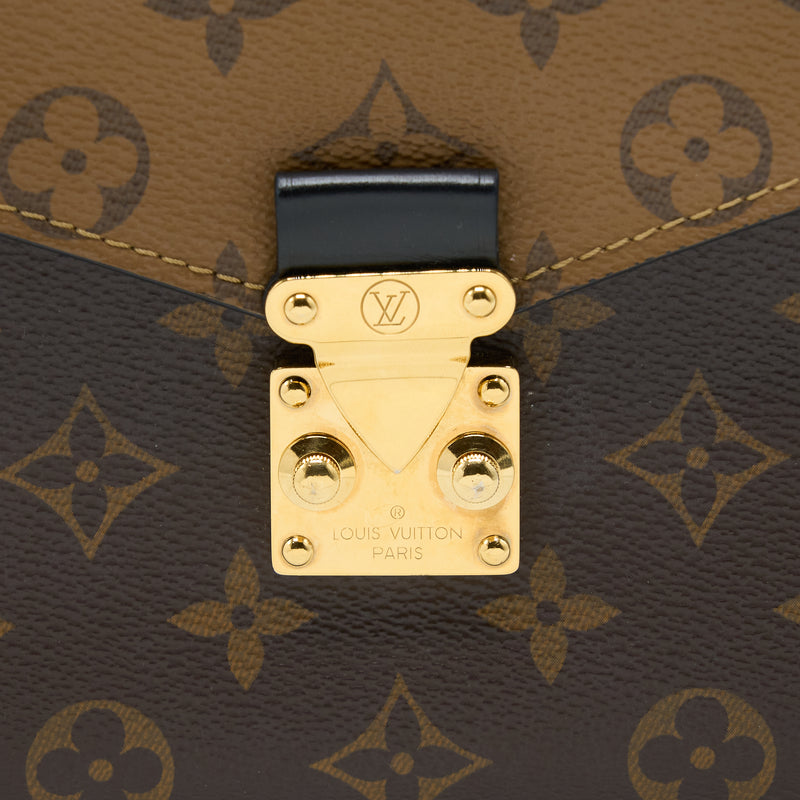 Louis Vuitton Pochette Métis Monogram Reverse Canvas GHW