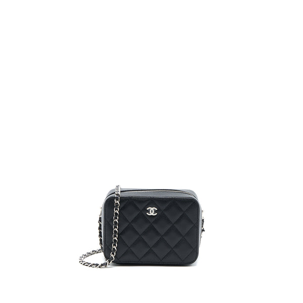 Chanel Mini Camera Case Caviar Black SHW