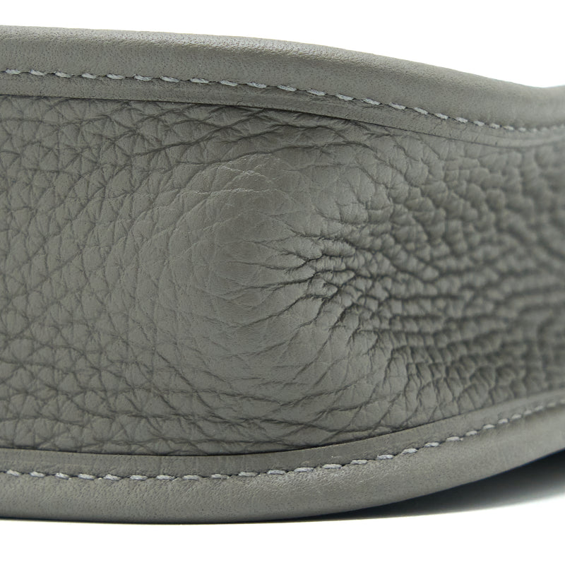 Hermes Mini Evelyne Clemence 0L Gris Meyer SHW Stamp U