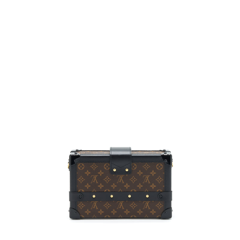 Louis Vuitton Petite Malle Monogram Canvas And Leather GHW