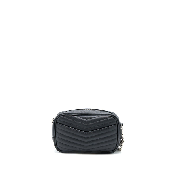 Saint Laurent/YSL Mini Lou Bag Calfskin Black SHW