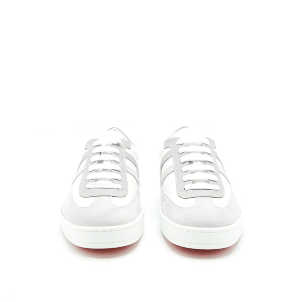 Hermes Size 43 Men's Sneaker White/ Grey