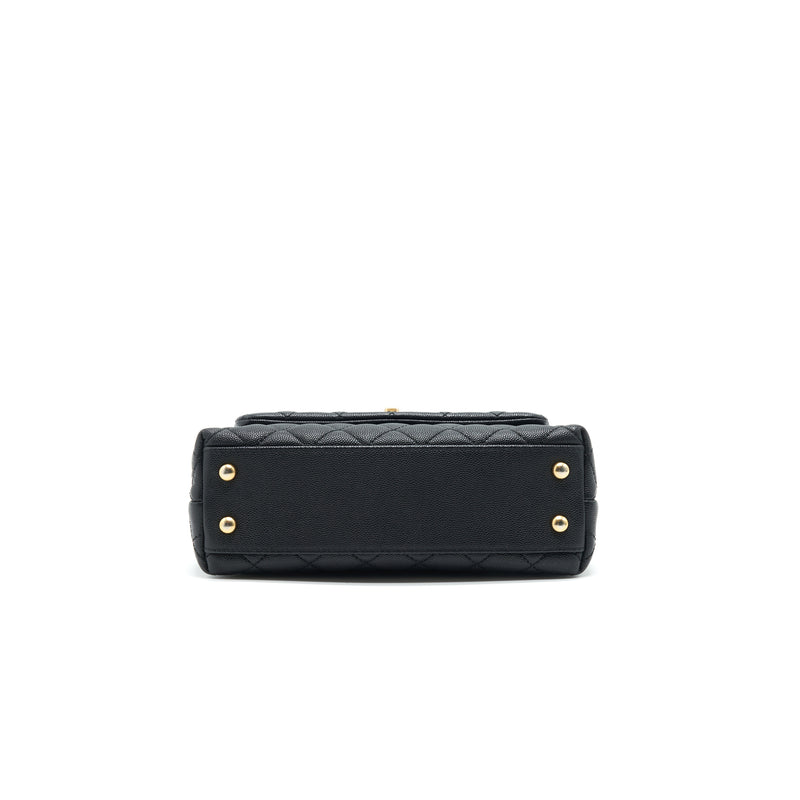 Chanel Caviar Mini Cocohandle Black GHW serial25