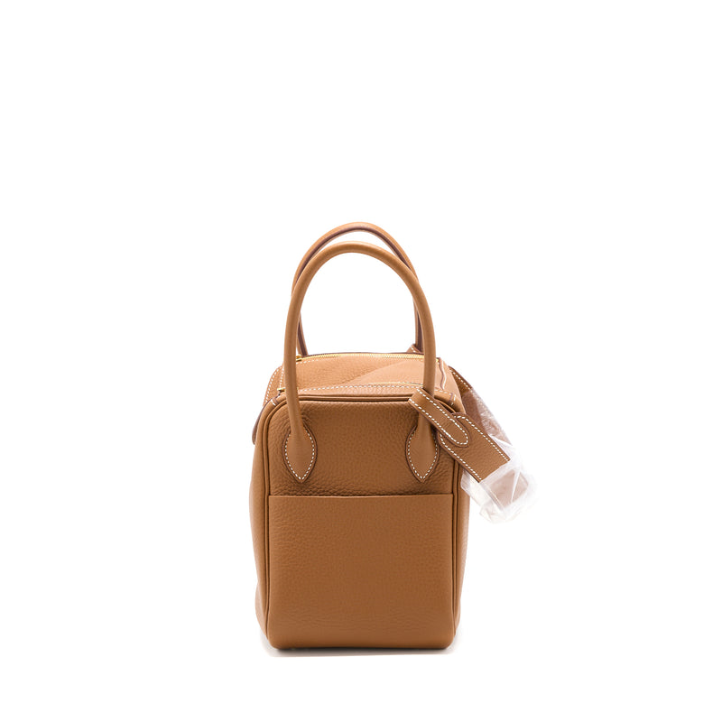 Hermes Lindy 26 Clemence Gold GHW Stamp U
