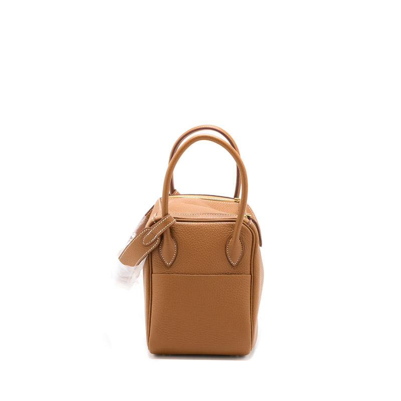 Hermes Lindy 26 Clemence Gold GHW Stamp U