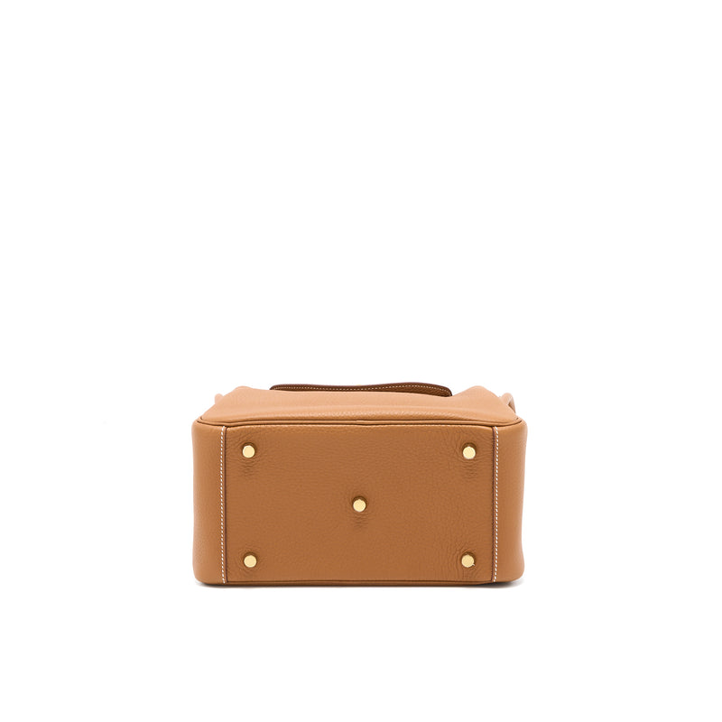 Hermes Lindy 26 Clemence Gold GHW Stamp U
