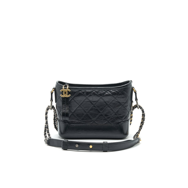 CHANEL GABRIELLE SMALL HOBO BAG BLACK