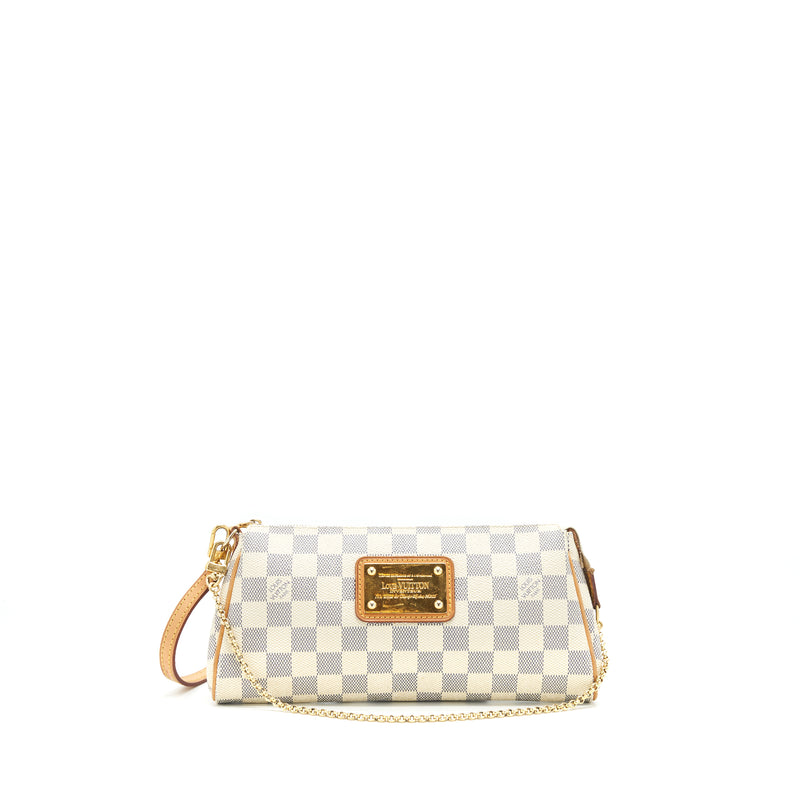 Louis Vuitton Eva Crossbody Bag Damier Azur GHW