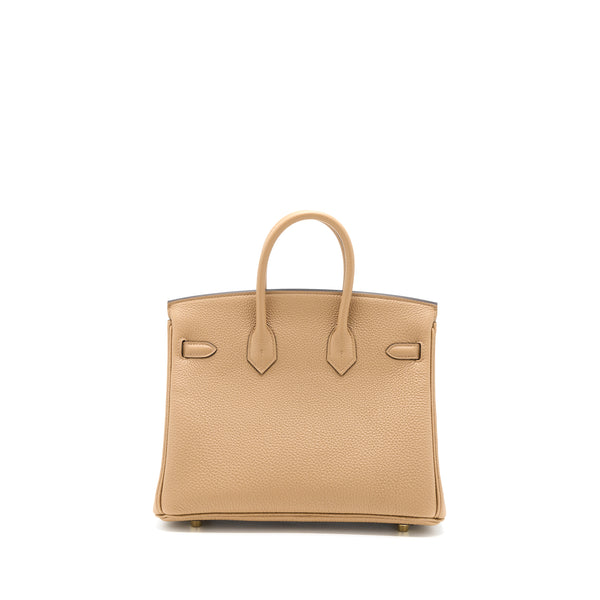 Hermes Birkin 25 Togo 0M Chai GHW Stamp U