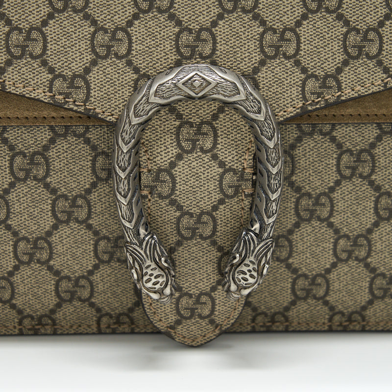 Gucci Dionysus GG Shoulder Bag GG Supreme / Beige SHW
