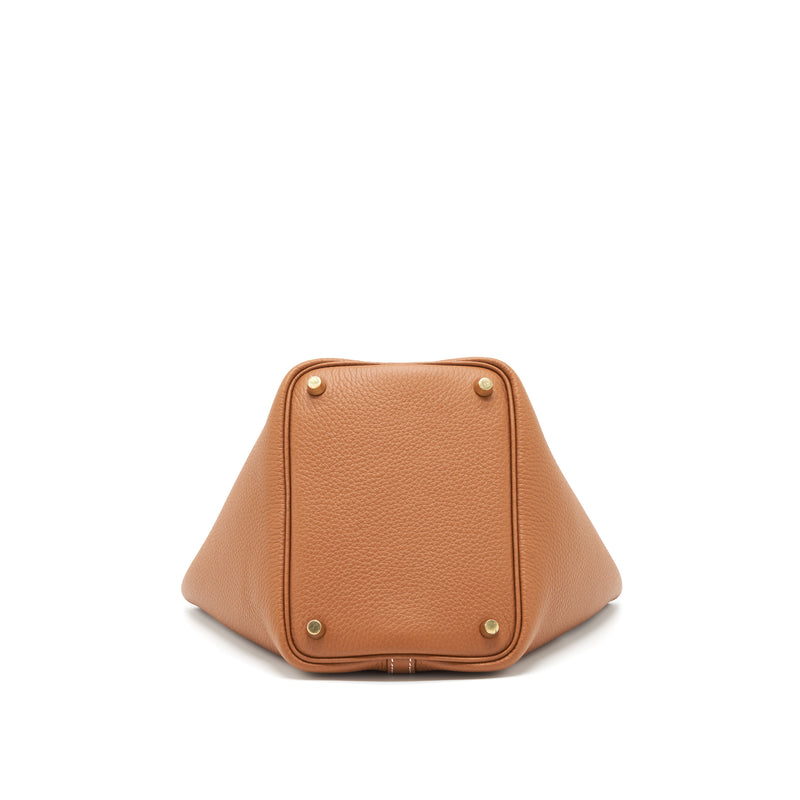 Hermes Picotin 18 Lock Bag Gold GHW Stamp U