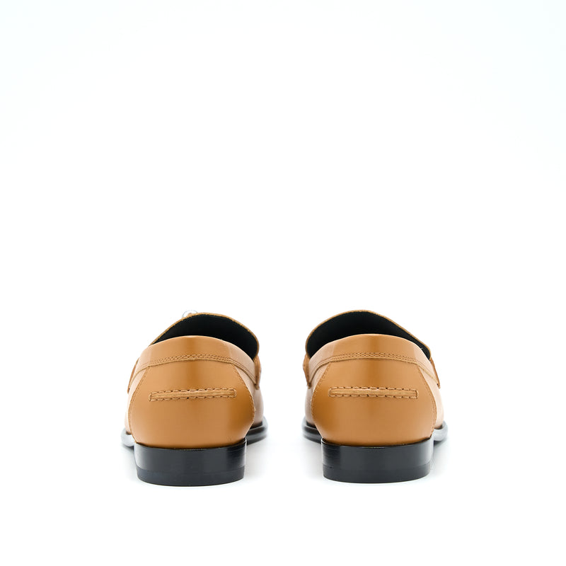 Hermes Size 37.5 Destin Loafer Natural Colour SHW