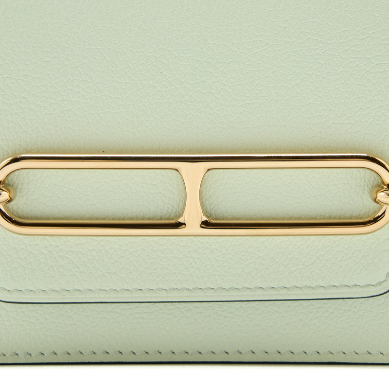 Hermes Roulis Slim Evercolor Vert Fizz LGHW Stamp U