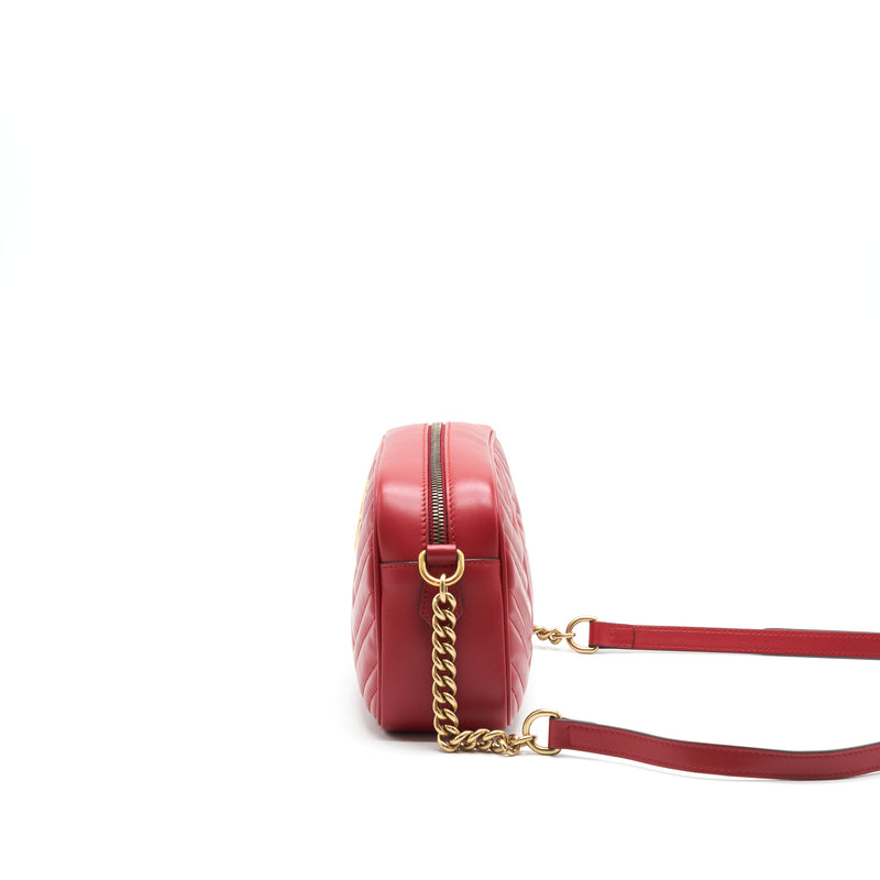 Gucci Marmont Camera Bag in Red