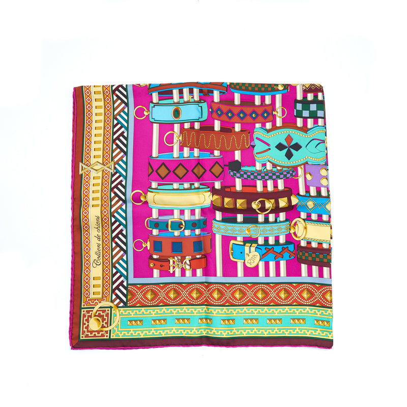 Hermes Silk Scarf 90×90cm Multicolour