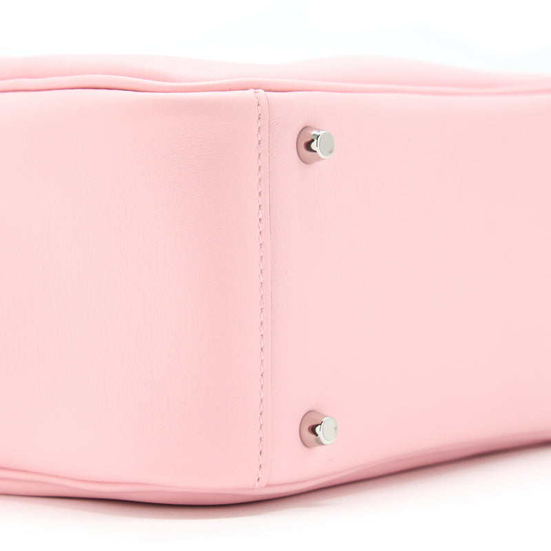 Hermes Mini Lindy Swift 3Q Sakura Pink SHW Stamp U