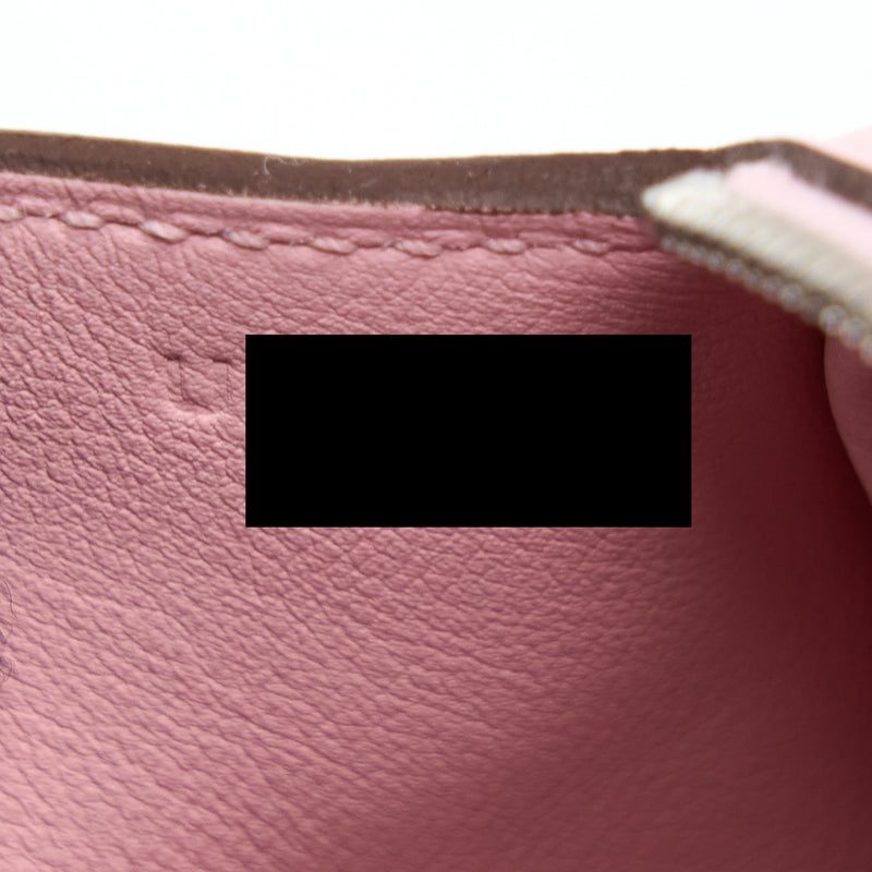 Hermes Mini Lindy Swift 3Q Sakura Pink SHW Stamp U