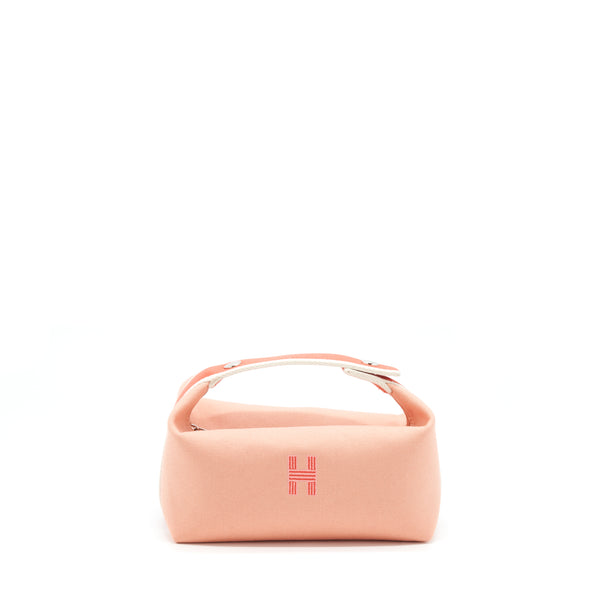 Hermes Trousse De Toilette Bride PM Canvas Travel Pouch
