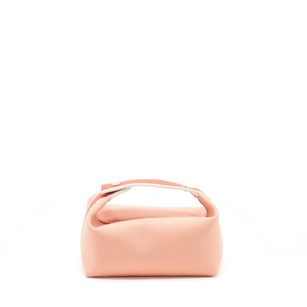 Hermes Trousse De Toilette Bride PM Canvas Travel Pouch