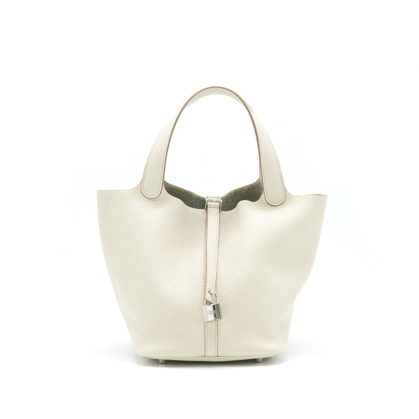 Hermes Picotin 22 Lock Bag Beton SHW Stamp C