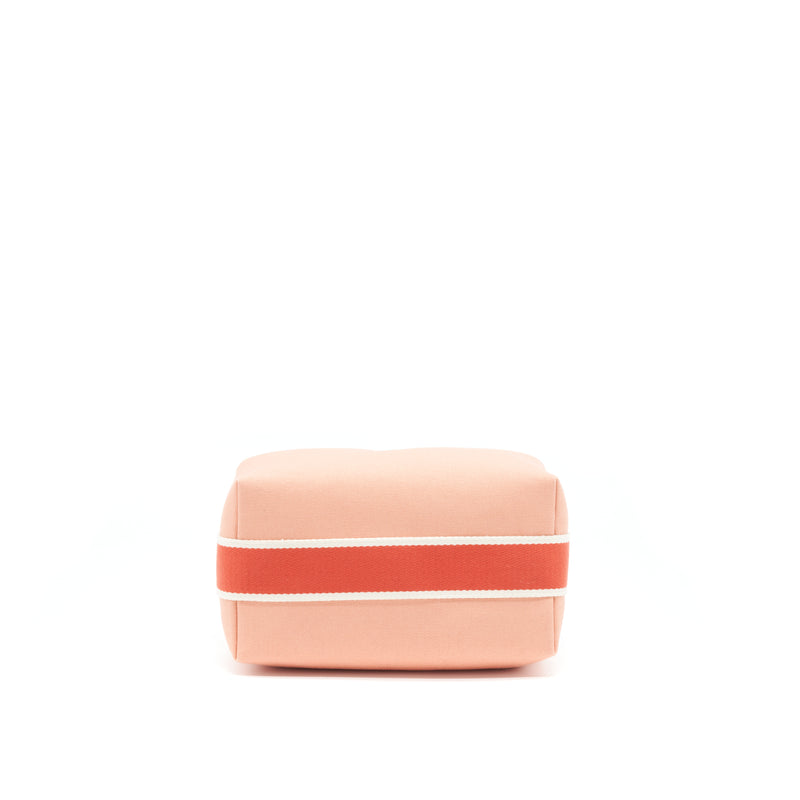 Hermes Trousse De Toilette Bride PM Canvas Travel Pouch