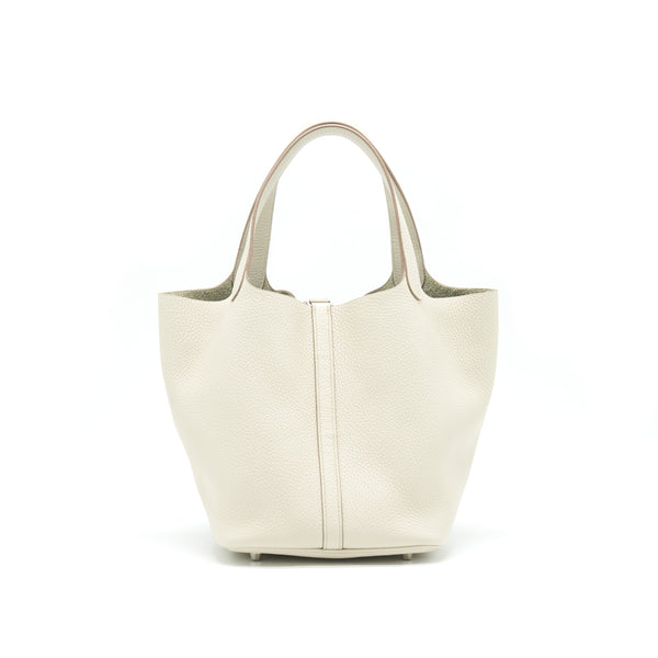Hermes Picotin 22 Lock Bag Beton SHW Stamp C
