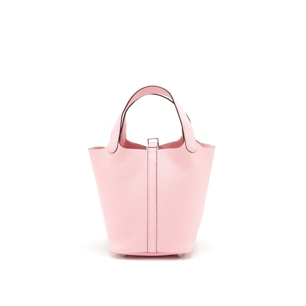 Hermes picotin 18 Lock bag 3Q Rose Sakura SHW Stamp Z