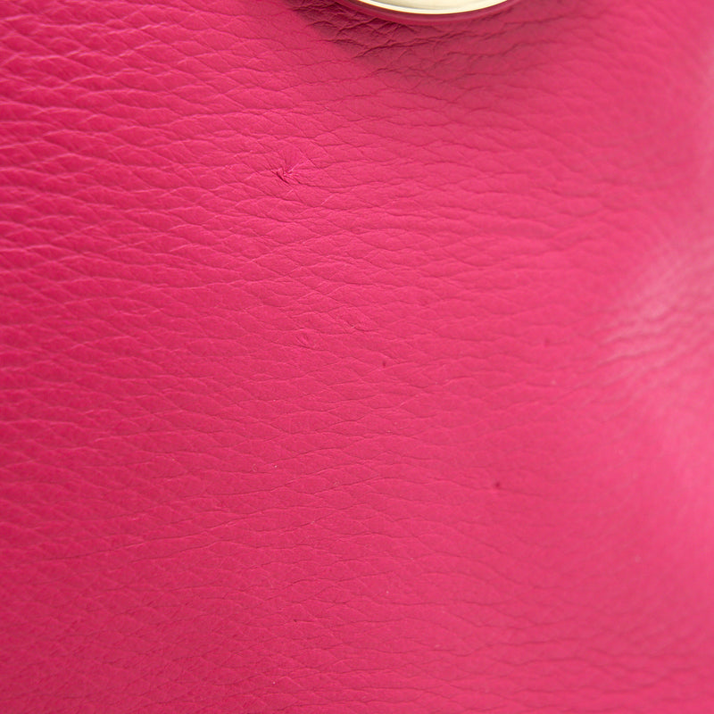 Christian Dior Granville Bag in Hot pink Leather GHW