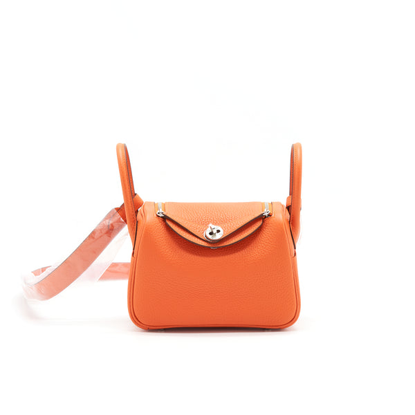 Hermes Mini Lindy Clemence 9J FEU SHW