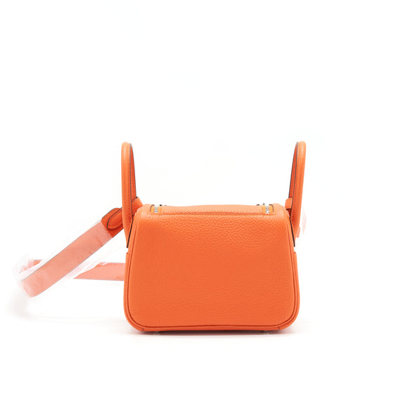 Hermes Mini Lindy Clemence 9J FEU SHW