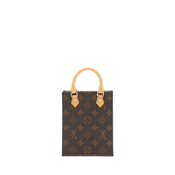 Louis Vuitton Petit Sac Plat Monogram Canvas Year 2020