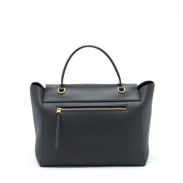 Celine Mini Belt Bag Grained Calfskin Black GHW