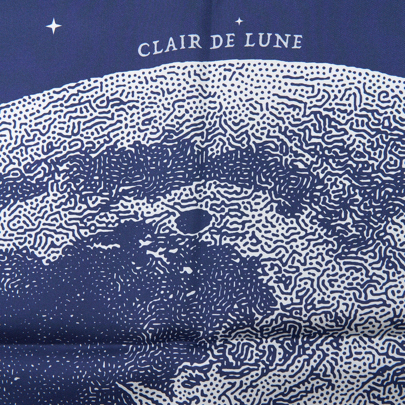 Hermes 90x90cm Silk Scarf Clair De Lune