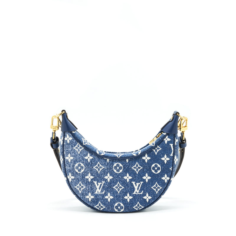Louis Vuitton - Authenticated Loop Handbag - Leather Blue for Women, Never Worn